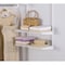 Rubbermaid Configurations 26.9 in. H X 12.4 in. W X 1.5 in. L Steel Stacking Add-On Kit 3H91-03-WHT - alternate 1